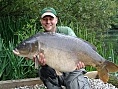 Jacko, 14th Aug<br />35lb 02oz mirror at Chilham